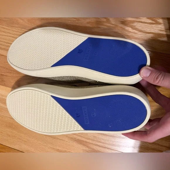 Rothy's Casual Slip-Ons in Tan/gold - Picture 3 of 3